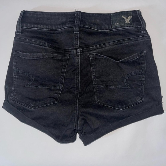 American Eagle Outfitters Women's Black Shorts - Picture 3 of 3